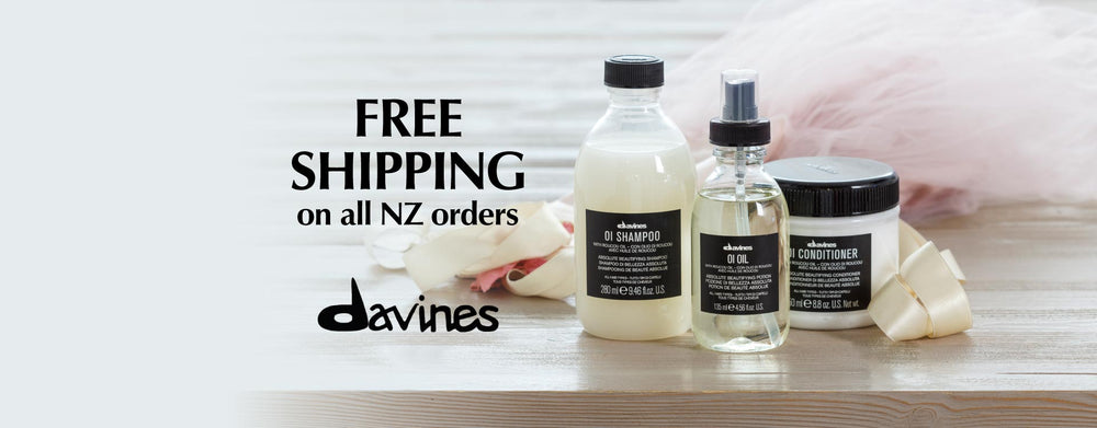 Free Shipping on all NZ orders, Aart on St Andrew, Davines, Hair care products, Dunedin, New Zealand